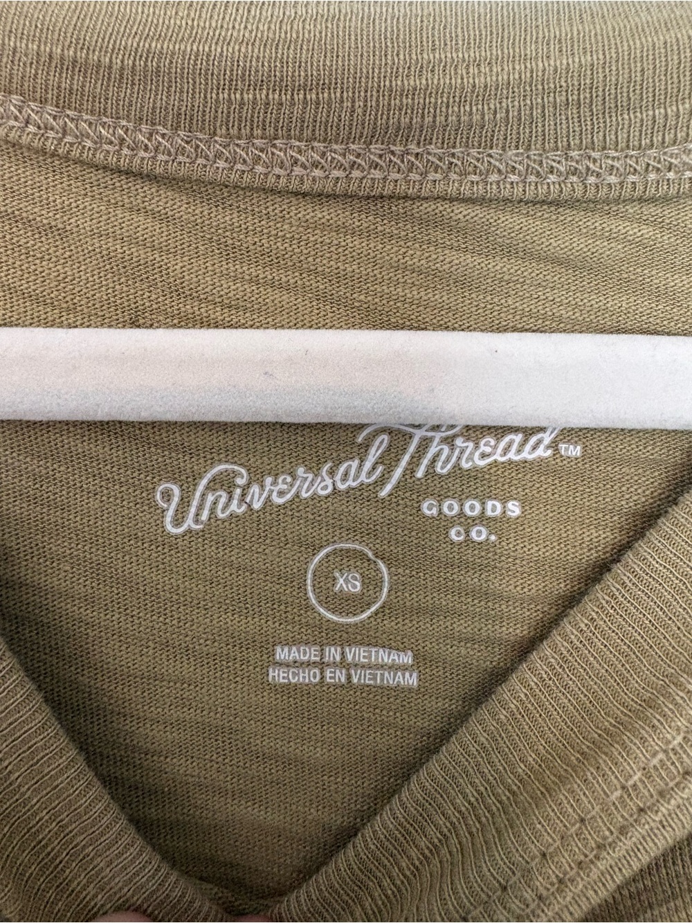 Universal Thread Olive Green Midi T-Shirt Dress - Picture 4 of 4